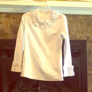 Dainty jewels white top size medium